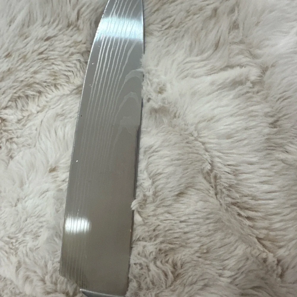 Blue Stainless Steel Kitchen Knife